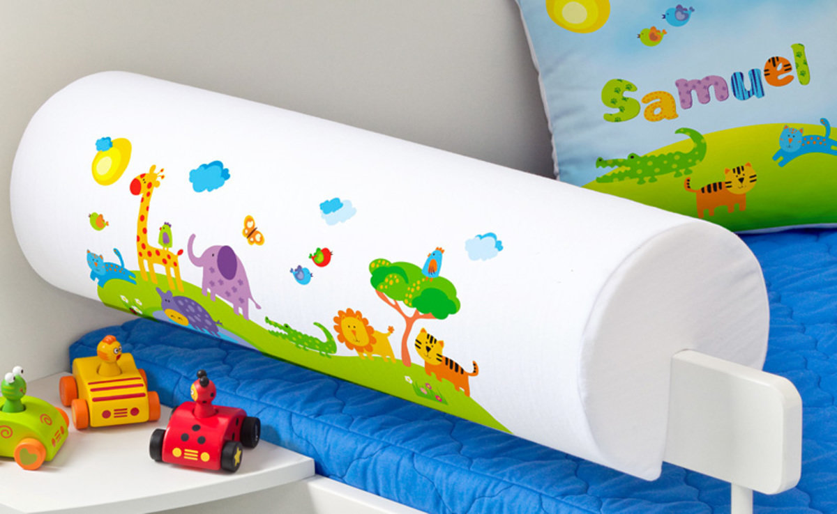 Schutz fürs Bett "Tiere auf Safari" - banaby.at