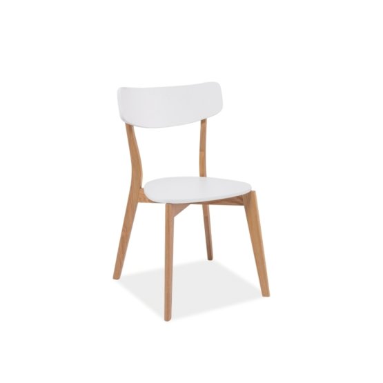 Hochstühle Stuhl mosso eiche / weiß