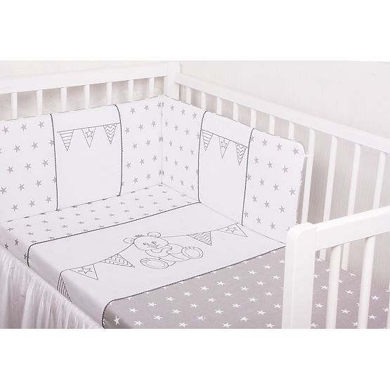 2-dílné Bettbezug  Kinderbetten minka - Zebra