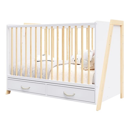 2-in-1 Kinderbett und Schreibtisch CONE 120x60 - SCANDI