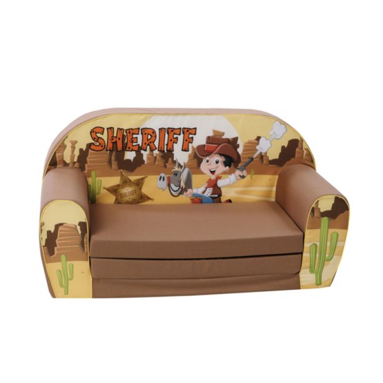 Kinder Sofa Cowboy - brown