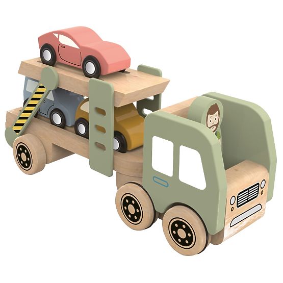 2Kids Toys Holz-Autotransporter