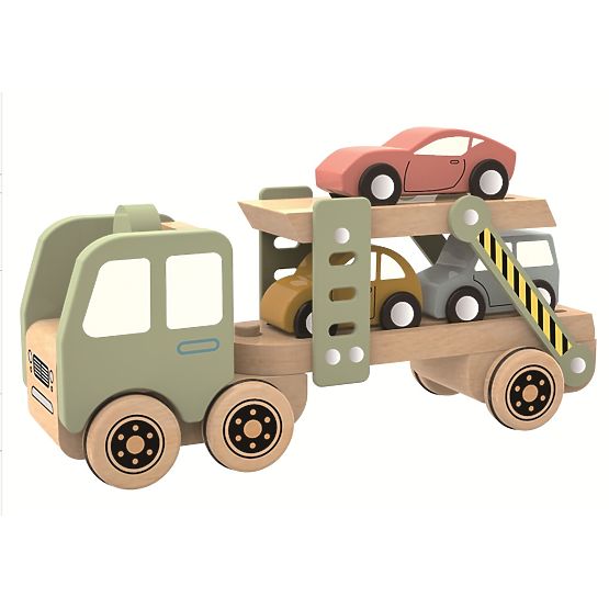 2Kids Toys Holz-Autotransporter