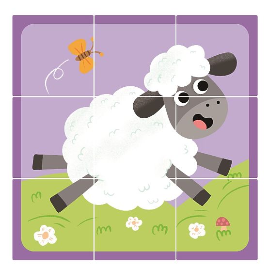 2Kids Toys Holzbausteine Bauernhof