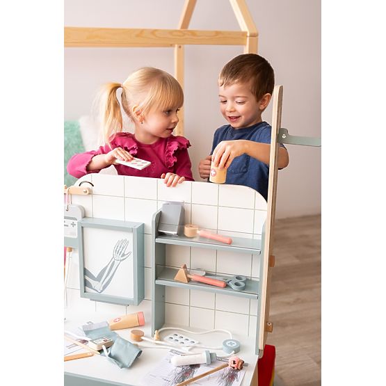 2Kids Toys Holzkrankenhaus