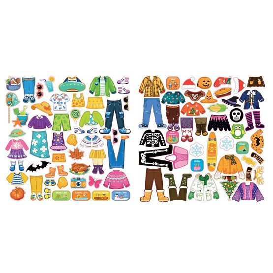 2Kids Toys Magnetisches Ankleiden Familie