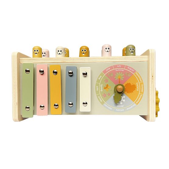 2Kids Toys Multifunktionales Klopfspiel Bauernhof