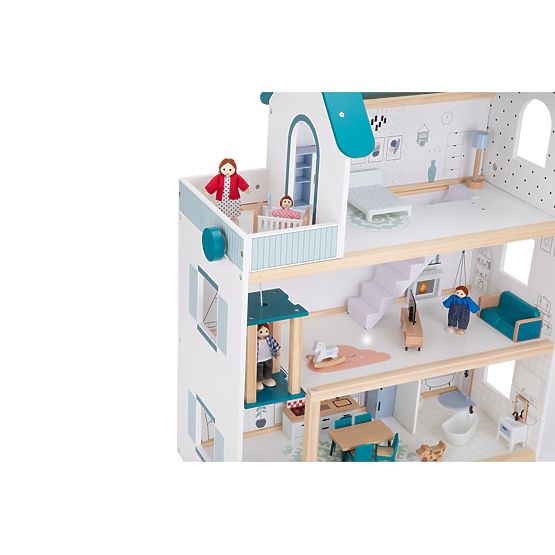 2kids Toys Puppenhaus mit Zubehör