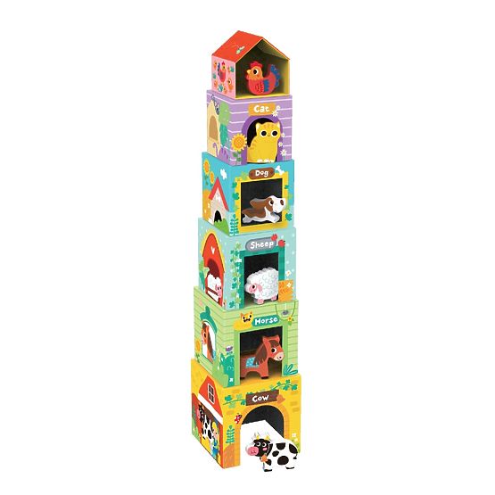 2Kids Toys Tierwürfel Bauernhof