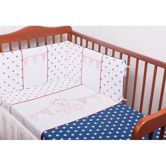 3-dílné Babybettwäsche - Bärchen