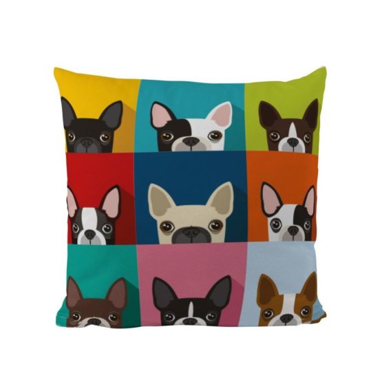 Butter Kings Pillow Bulldog - mehrfarbig