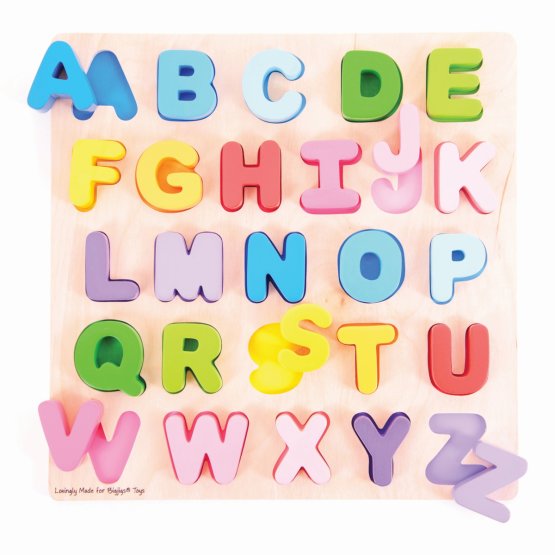 Bigjigs Baby Alphabet Großbuchstaben