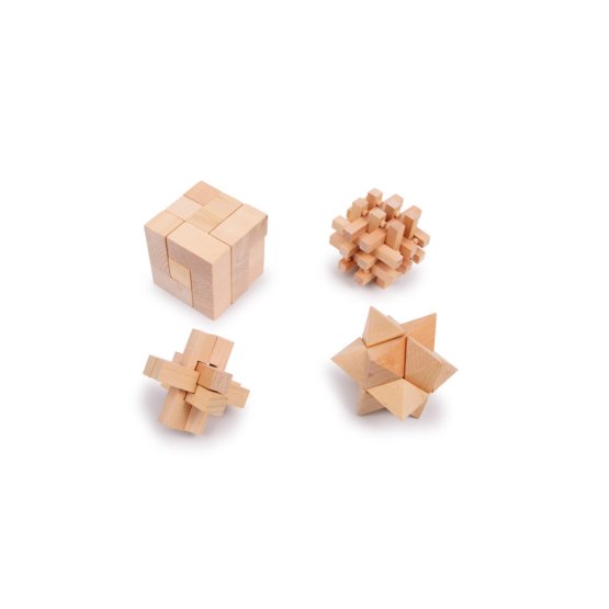 Small Foot Holzpuzzle-Set 4-tlg