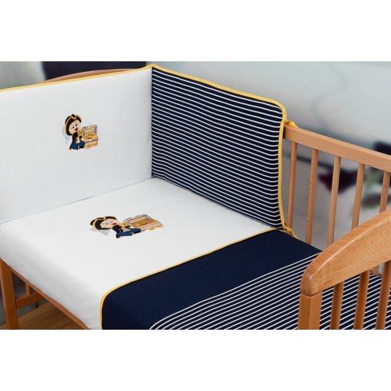 Baby-Bettwäsche-Set 135x100 cm - Pirat - banaby.at