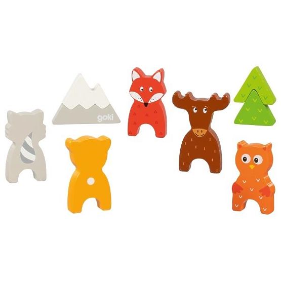 3D-Puzzle Waldtiere