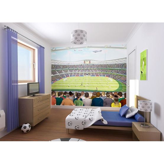 3D Tapete Fußball