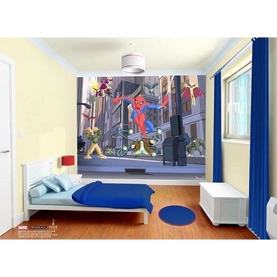 3D-Hintergrundbild SPIDERMAN SPECTACULAR
