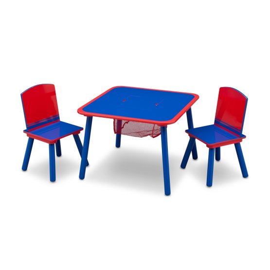 Kinder-Tischset Blau/Rot
