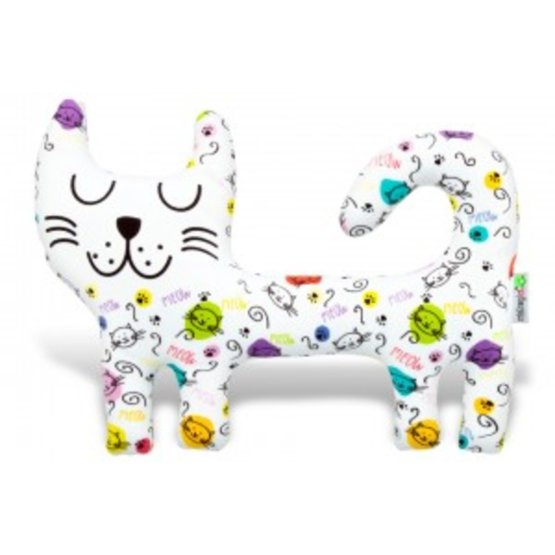 Stoffspielzeug - Kätzchen Meow weiß