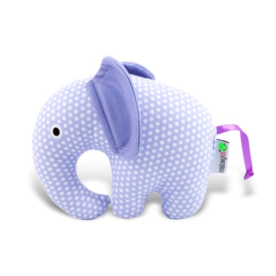 Stoffspielzeug - Violette Elefant
