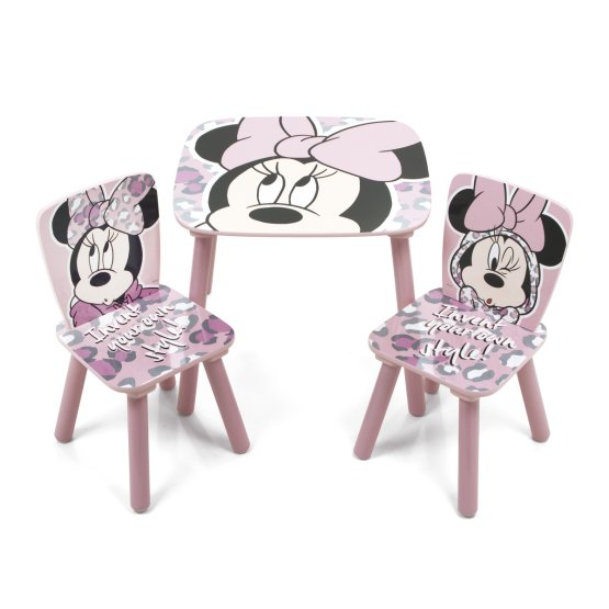Dětský tisch p stühle Minnie Mouse - pink