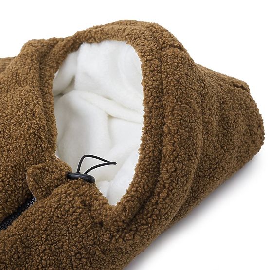 Alpaka Kinder Fleecejacke - Elfenbein