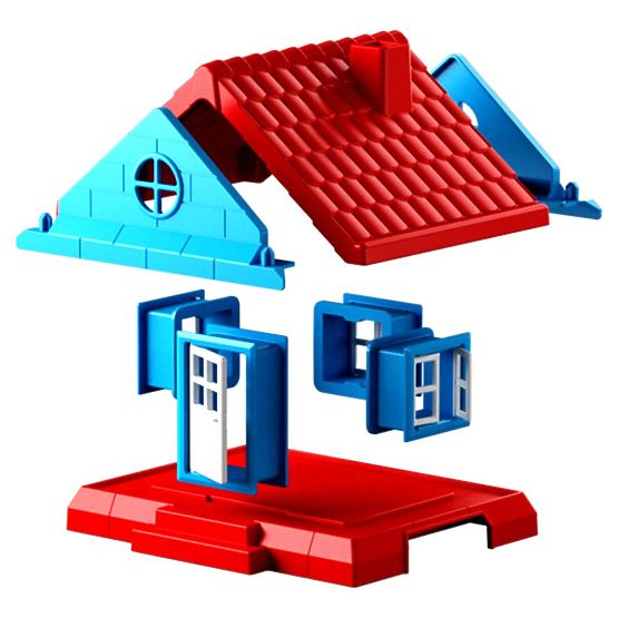 ART CRAFT Bauen Sie ein Häuschen aus kinetischem Sand