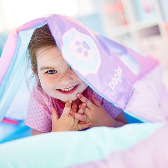 Aufblasbar baby bett 2v1 Paw Patrol - Skye a Everest
