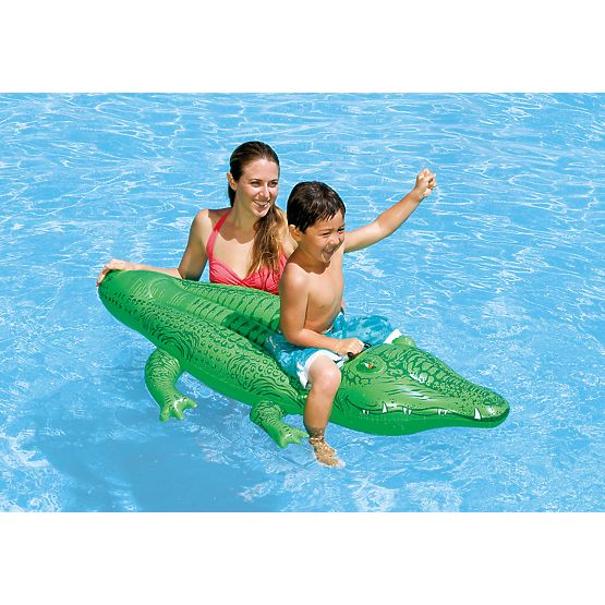 Aufblasbare Alligator-Schwimmmatratze 168 cm INTEX 58546