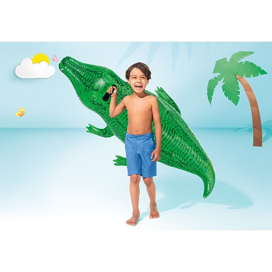 Aufblasbare Alligator-Schwimmmatratze 168 cm INTEX 58546