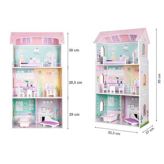 Aus Holz haus für puppen Jahodová wohnsitz