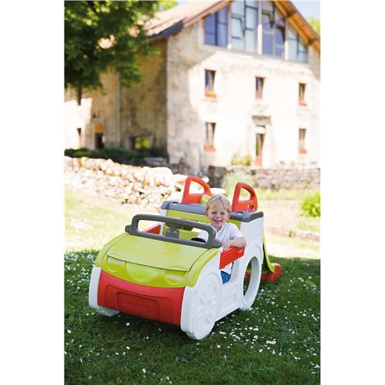 Auto Sandkasten mit Rutsche 150 cm -&&string0&&