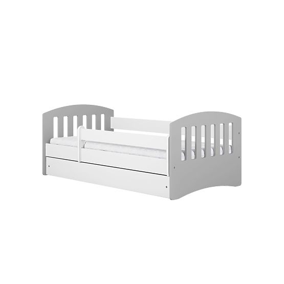 Kinderbett Classic - grau