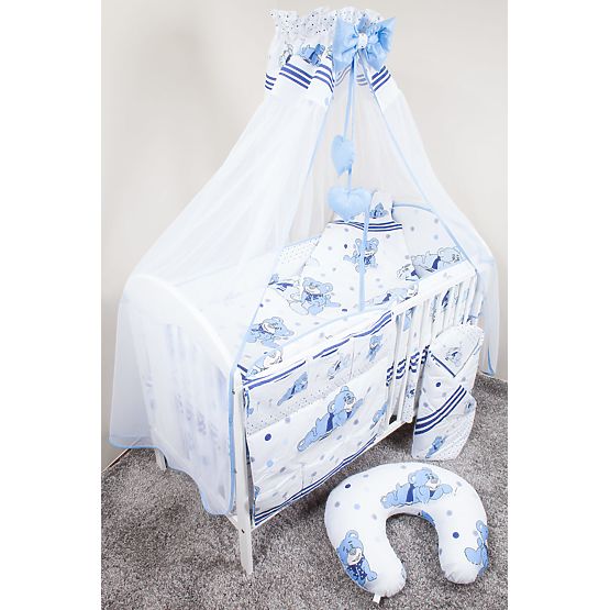 Baby-Bettwäsche-Set 120x90cm TRÄUMER - blau