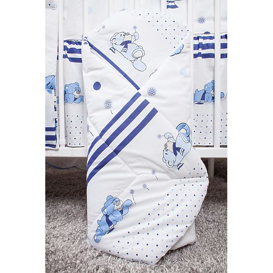 Baby-Bettwäsche-Set 120x90cm TRÄUMER - blau