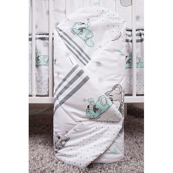 Baby-Bettwäsche-Set 120x90cm TRÄUMER - grün