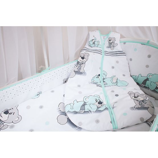 Baby-Bettwäsche-Set 120x90cm TRÄUMER - grün