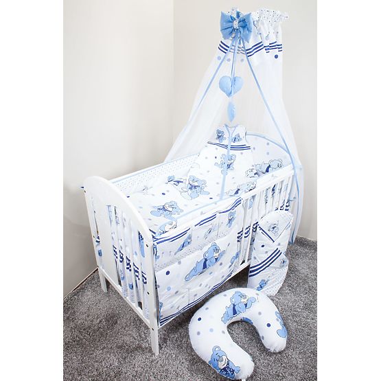 Baby-Bettwäsche-Set 135x100cm TRÄUMER - blau
