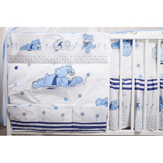 Baby-Bettwäsche-Set 135x100cm TRÄUMER - blau