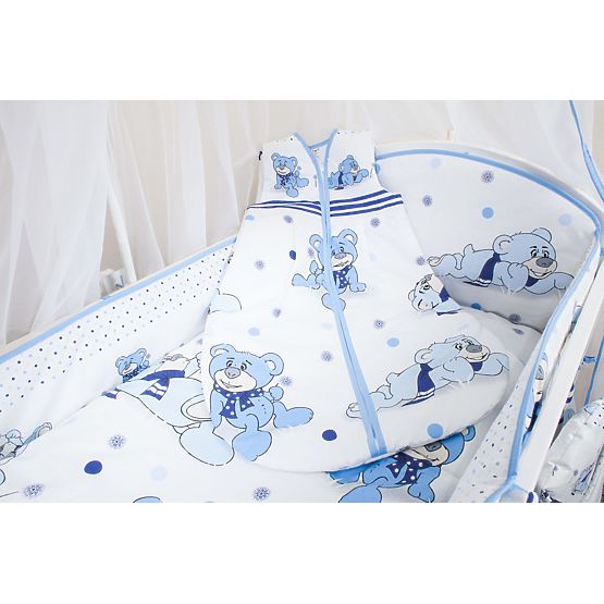 Baby-Bettwäsche-Set 135x100cm TRÄUMER - blau