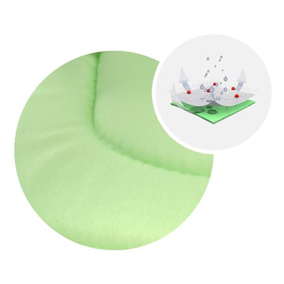 Baby essen stuhl Hugo - grün-blau