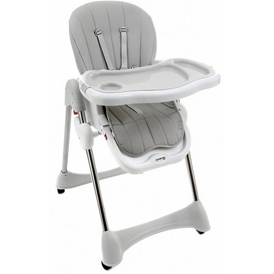 Baby essen stuhl Luxa - grau