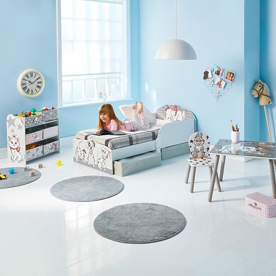 Kinderbett Kätzchen Marie und Dalmatiner