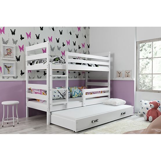 Baby patrová bett p zustellbett Erik - weiß