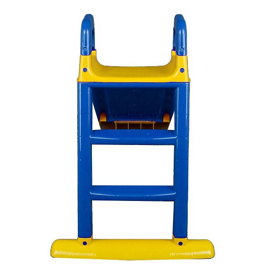 Kinderrutsche Happy 140 cm - blau-gelb