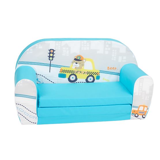 Kindersofa Tomcat Taxifahrer - blau