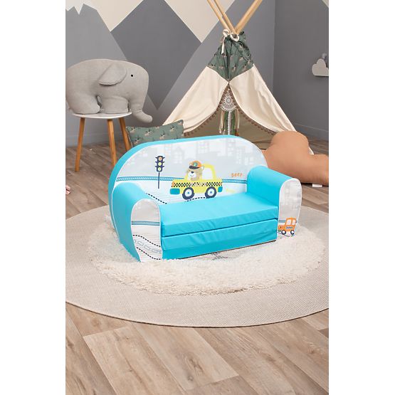 Kindersofa Tomcat Taxifahrer - blau