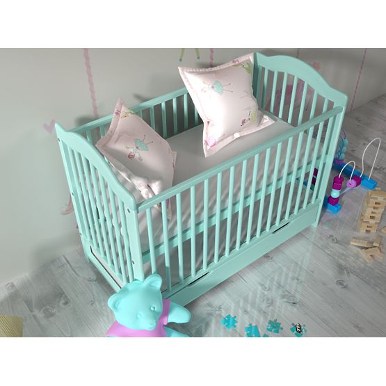 Babybett Alek - Minze