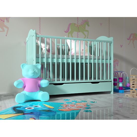 Babybett Alek - Minze