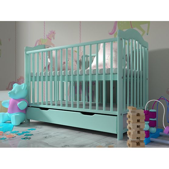 Babybett Alek - Minze